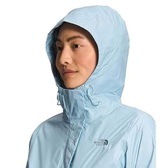 The North Face Women Blue Hooded Jacket Size L - Picture 2 of 9